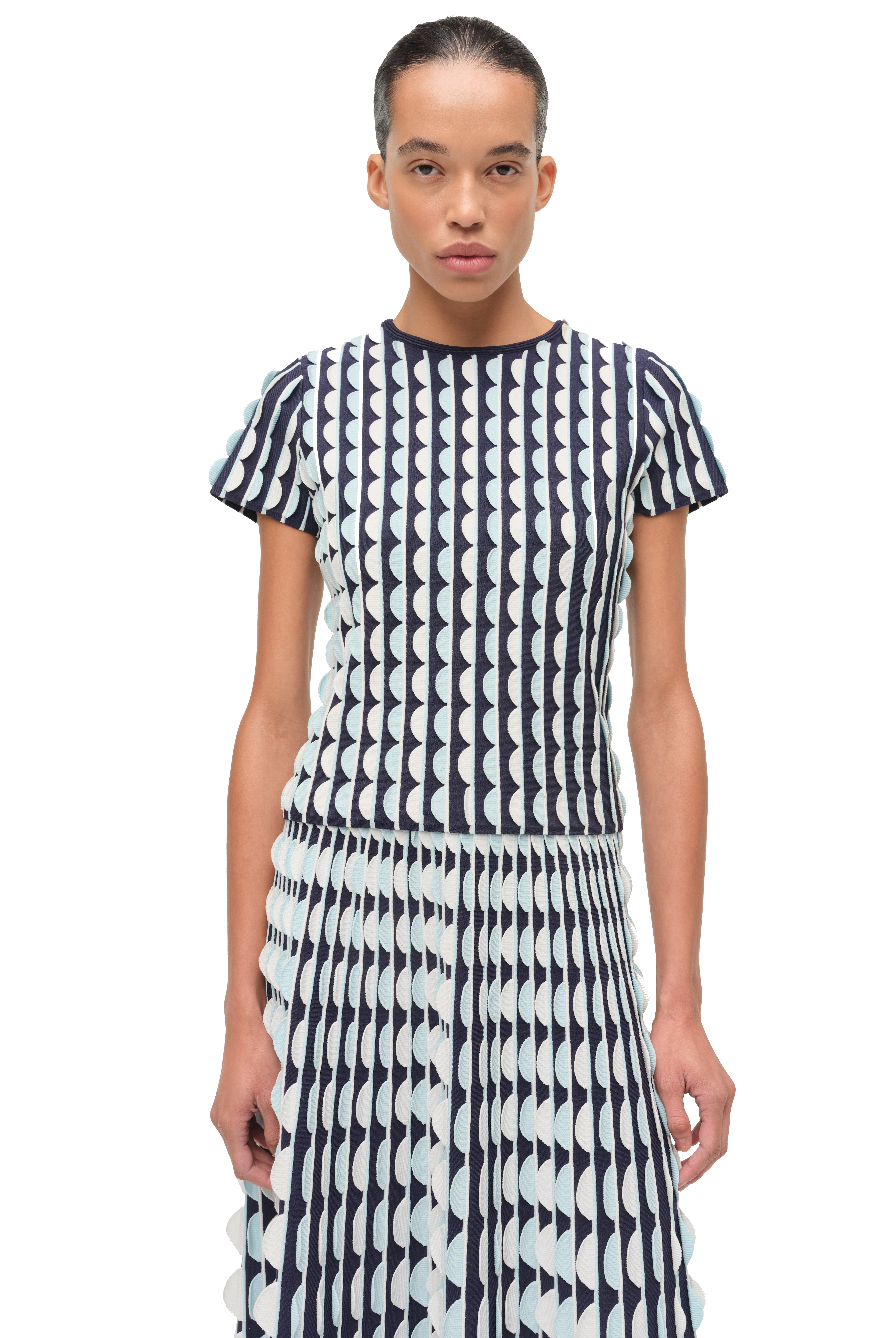 KENDRA S/S TOP - Blouses - Sassanova