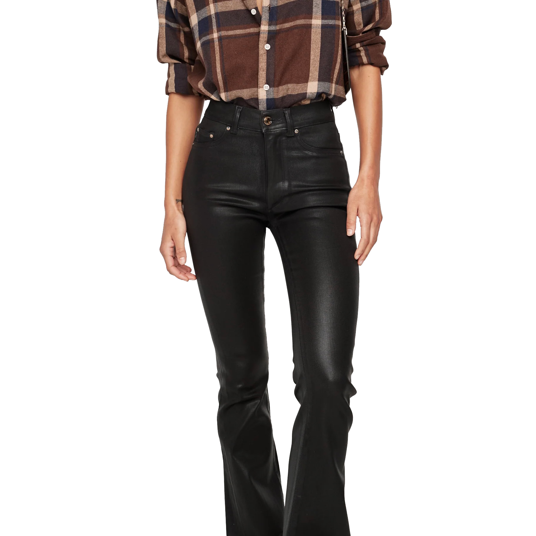 BRIDGET BOOT HIGH RISE COATED 33 - sassanova