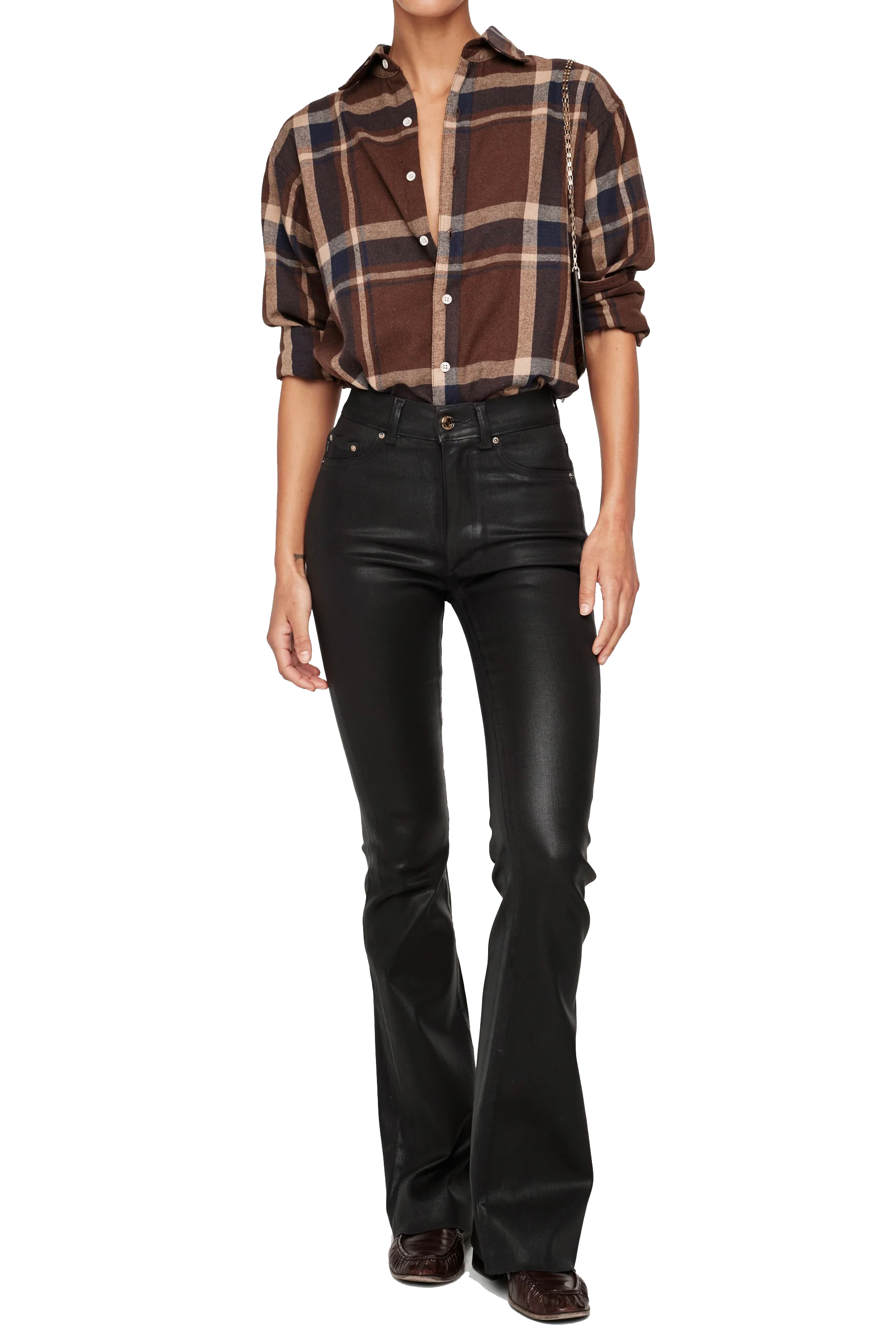 BRIDGET BOOT HIGH RISE COATED 33 - sassanova