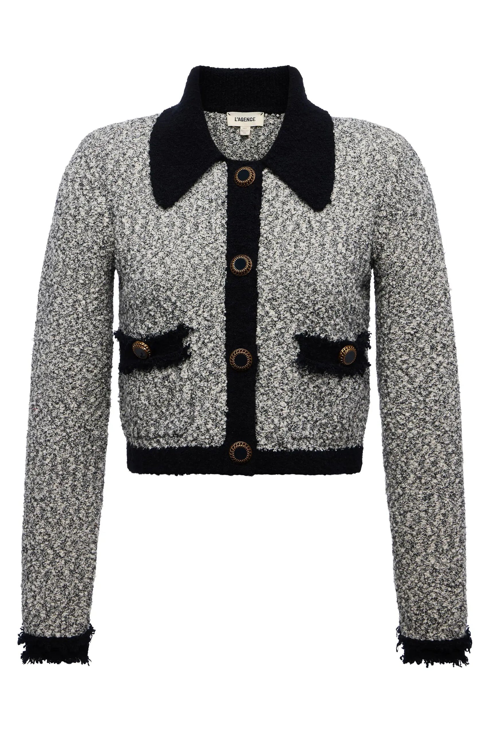 ARIELLE COLLARED JACKET - Jackets - Sassanova