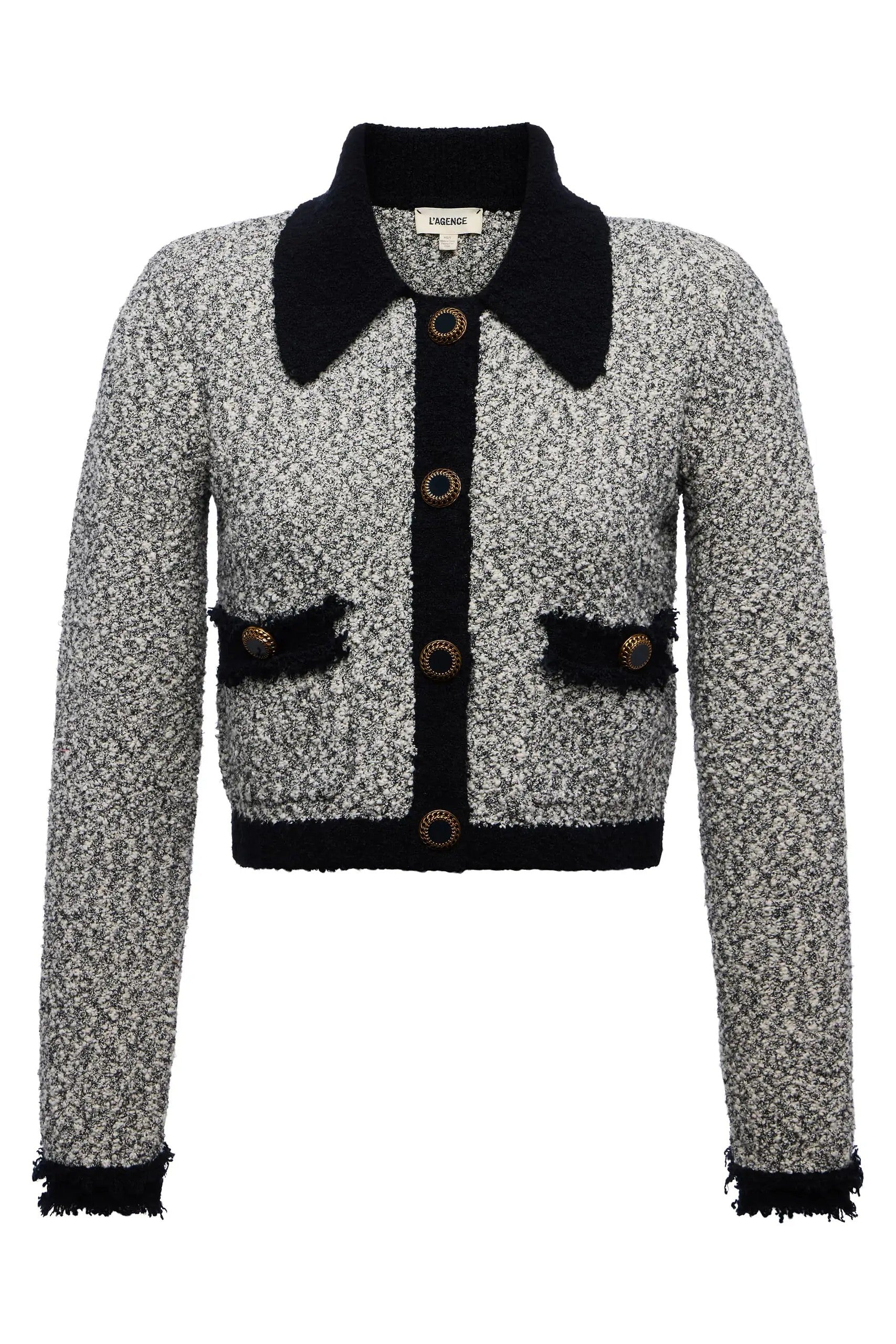 ARIELLE COLLARED JACKET - Jackets - Sassanova