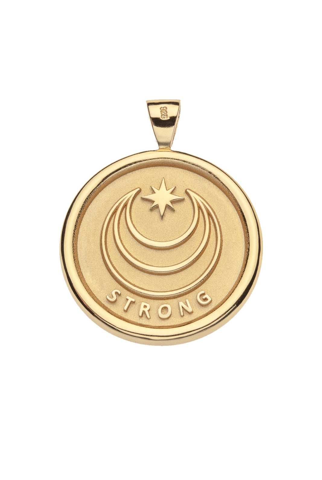 STRONG RISING SUN ORIGINAL NECKLACE- DRAWN LINK CHAIN - sassanova