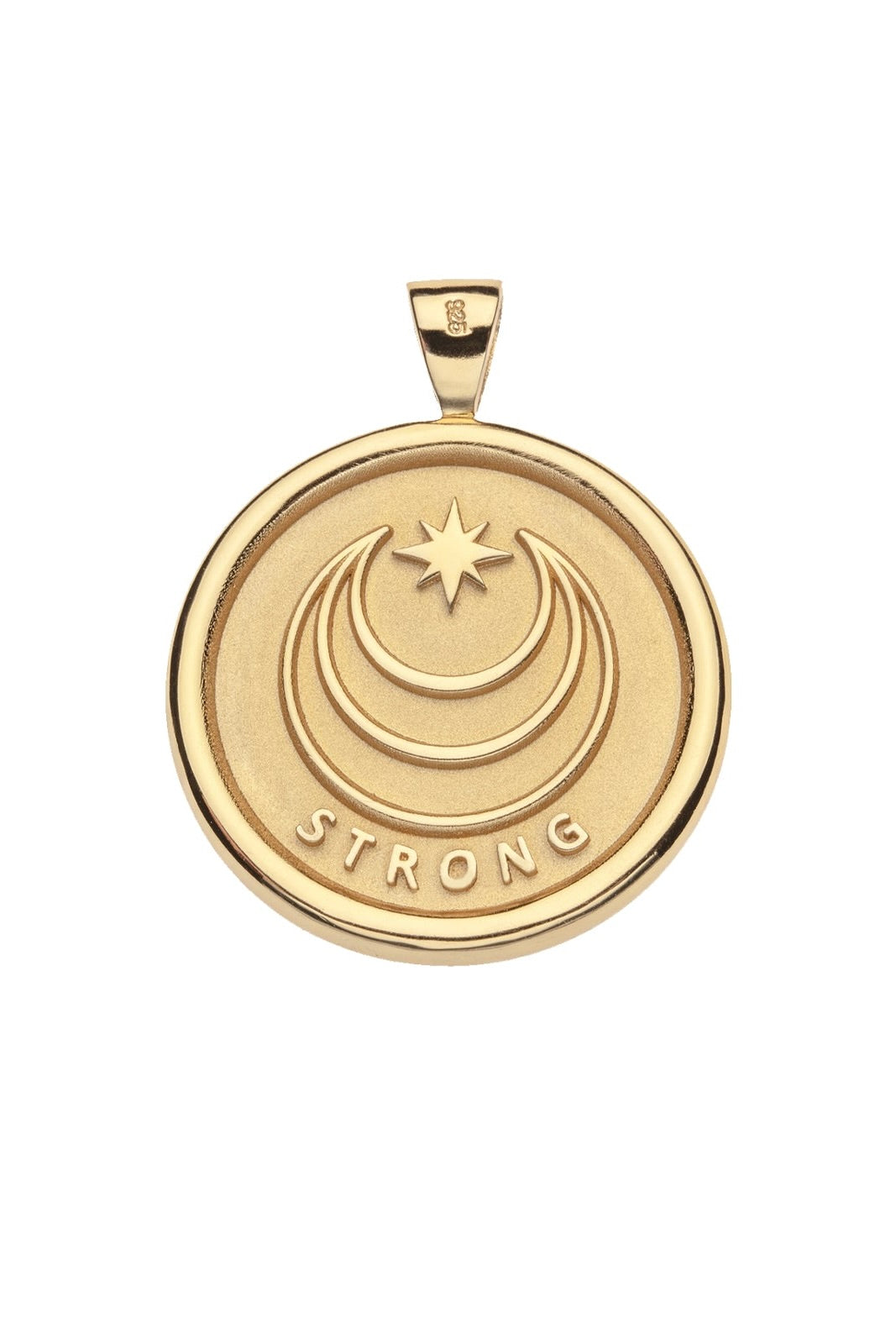 STRONG RISING SUN ORIGINAL NECKLACE- DRAWN LINK CHAIN - sassanova