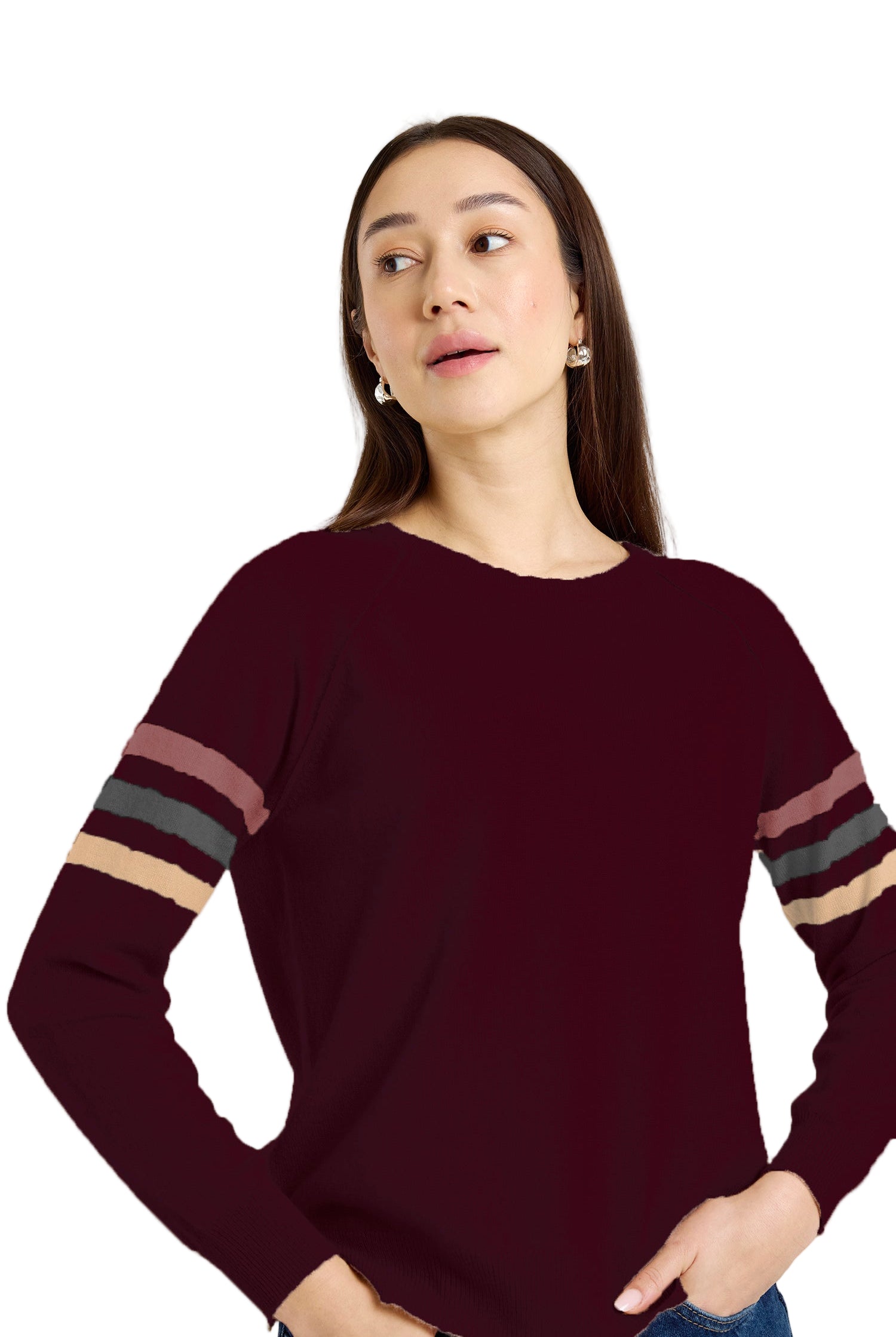 ANNIE STRIPE CREW-Sassanova