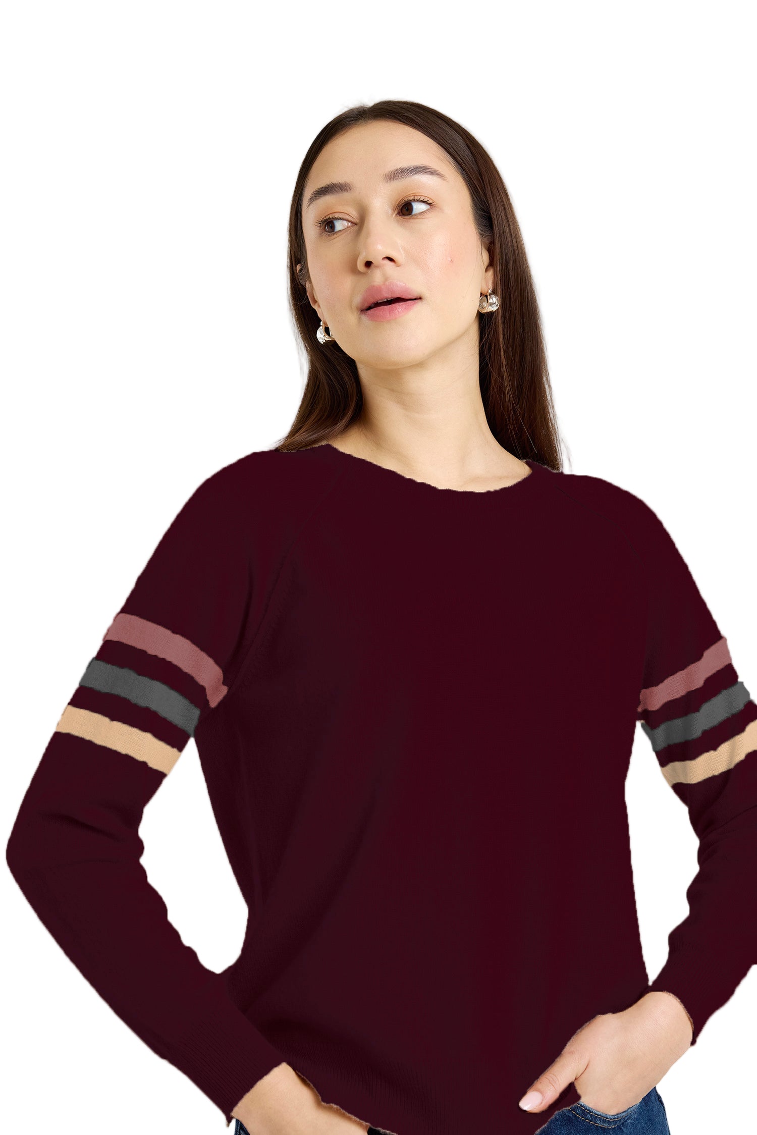 ANNIE STRIPE CREW-Sassanova