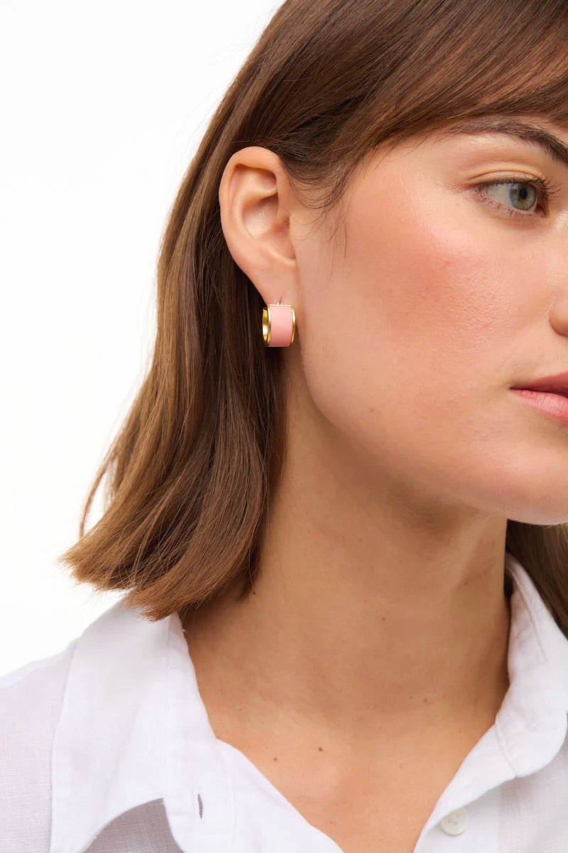 RUM CAY TWO PIECE GOLD HOOP GOLD
sassanova