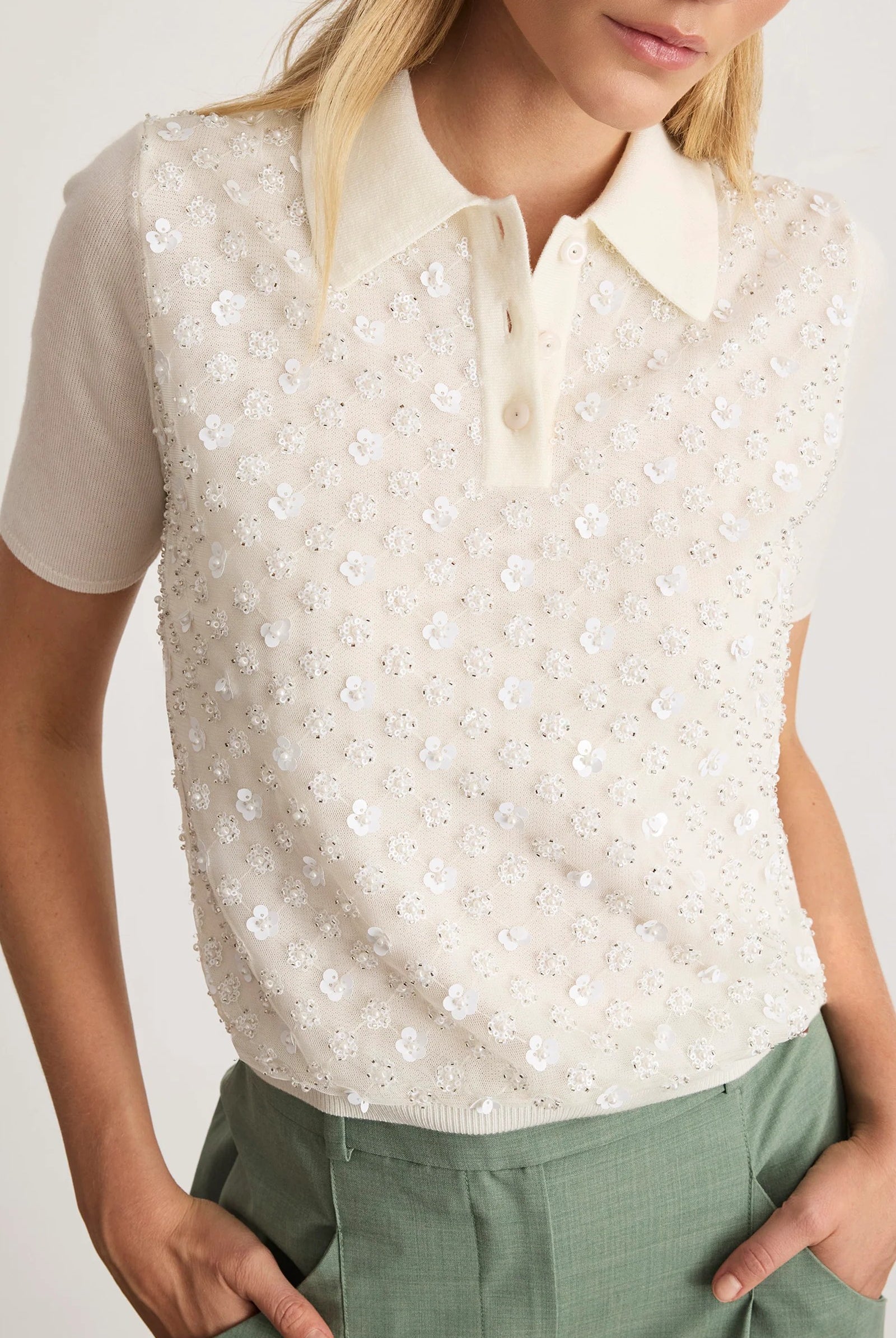CAMILLA KNIT TOP - Sweaters - Sassanova