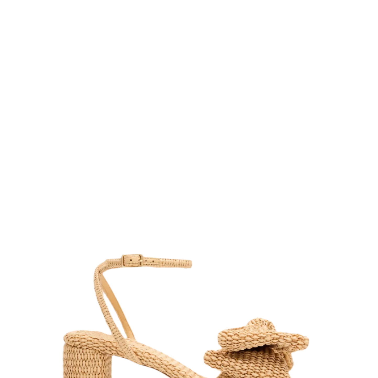 CARMEN MID HEEL BOW SANDAL - Sassanova1
