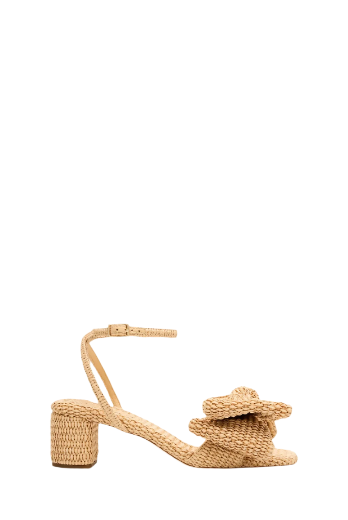CARMEN MID HEEL BOW SANDAL - Sassanova1