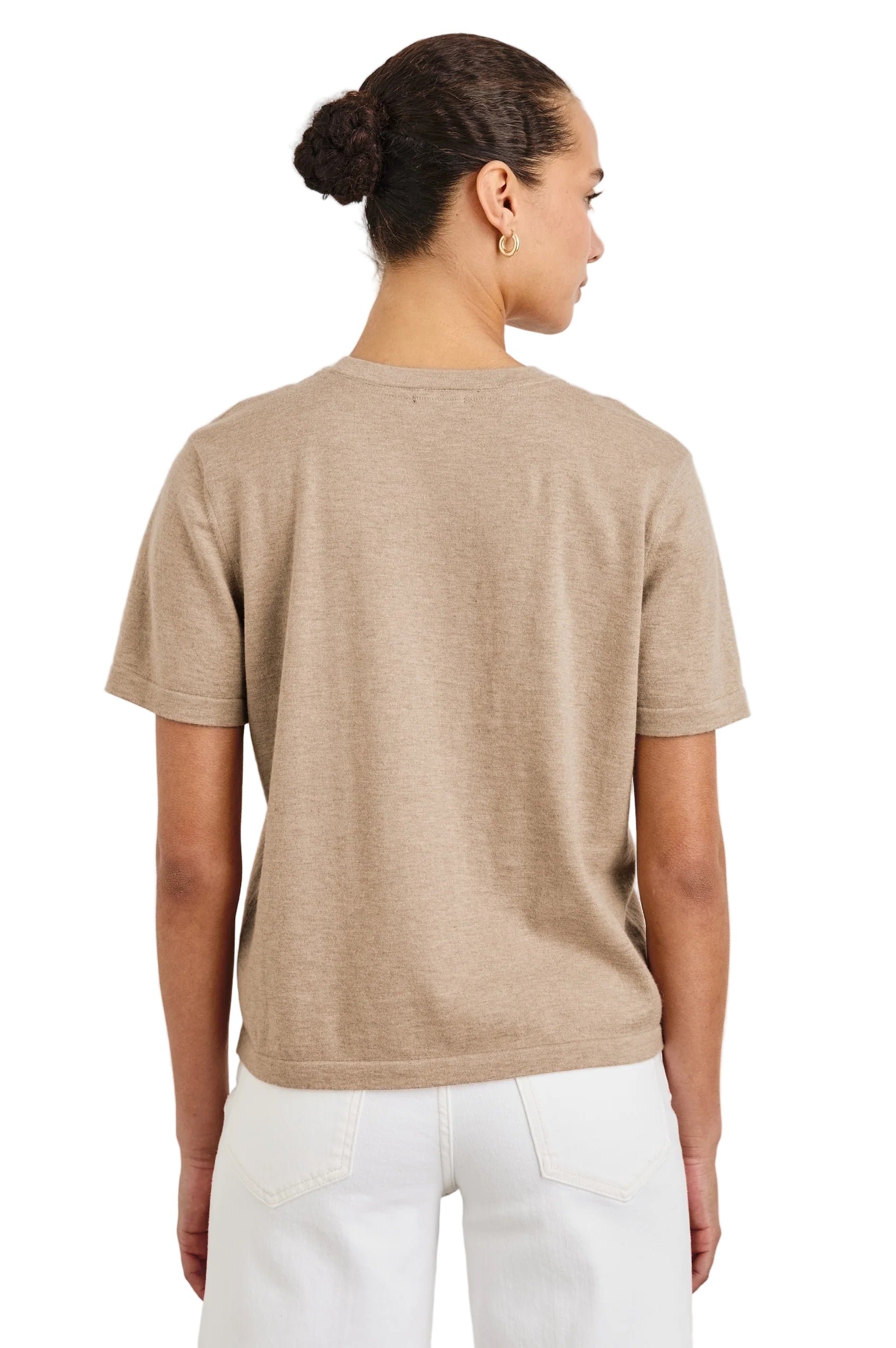 COTTON CASHMERE SS TEE - T-shirts - Sassanova