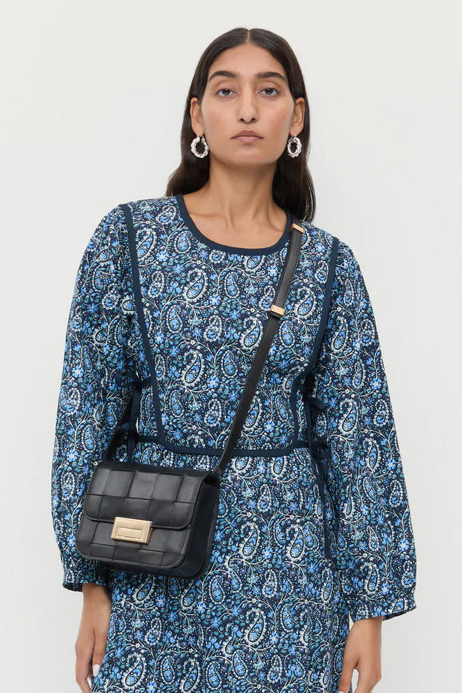 DESI WOVEN CROSSBODY - Handbags - Sassanova