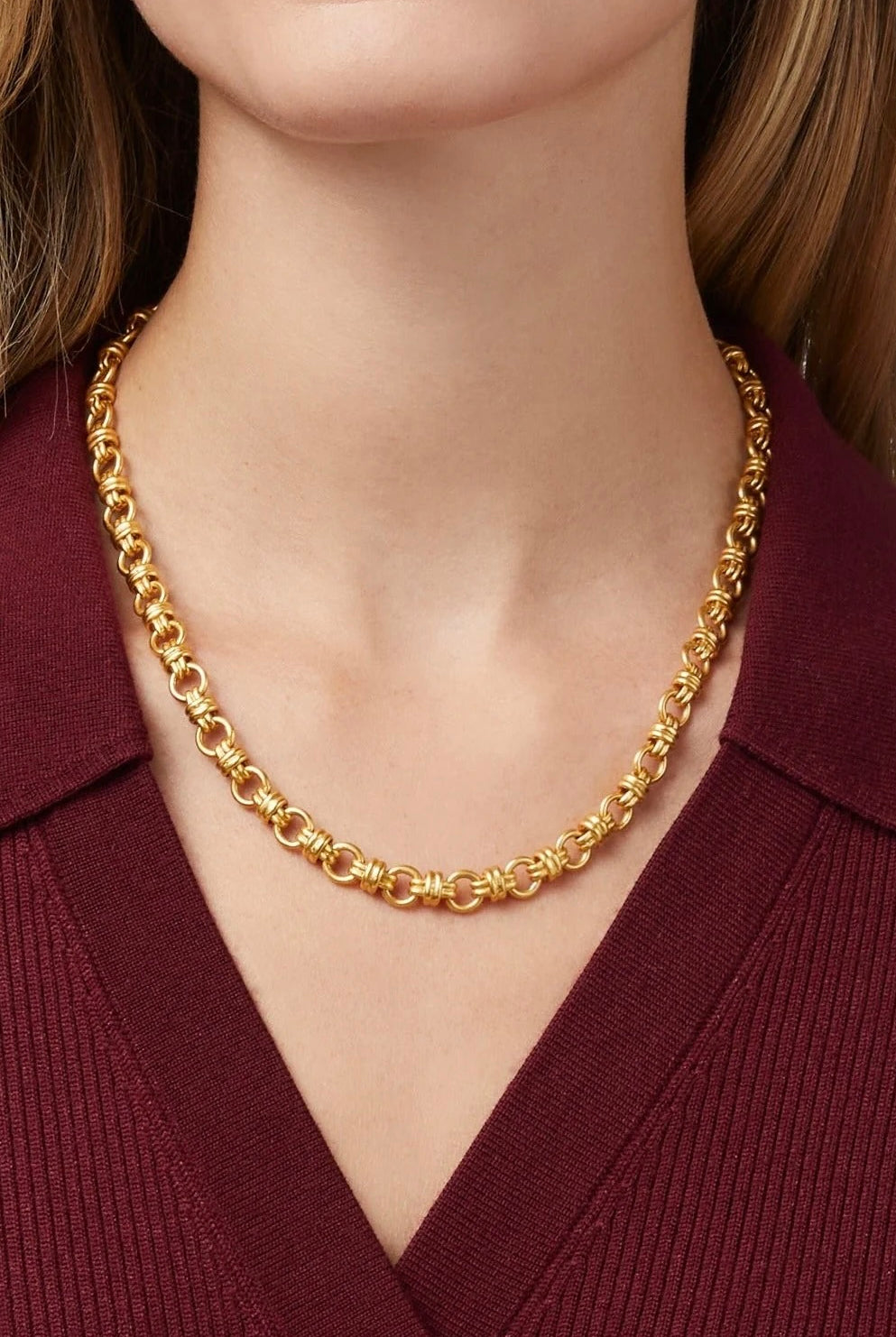ESME LINK NECKLACE- GOLD
sassanova