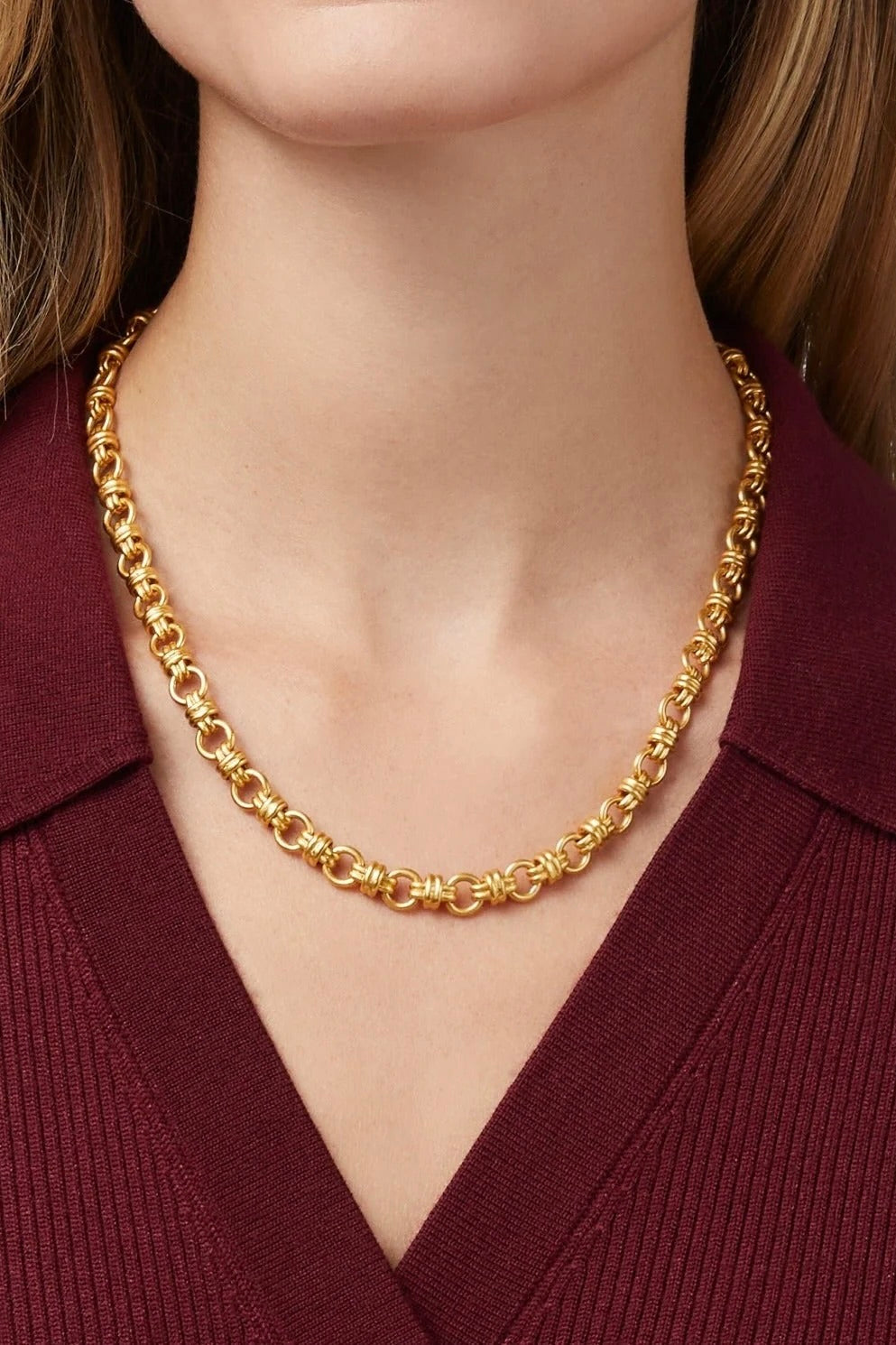 ESME LINK NECKLACE- GOLD
sassanova