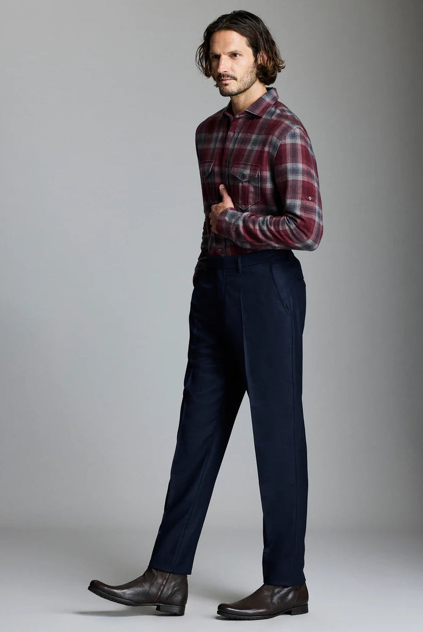 BOLD PLAID SCOUT SPORT SHIRT - Long Sleeved Shirts - Novaman