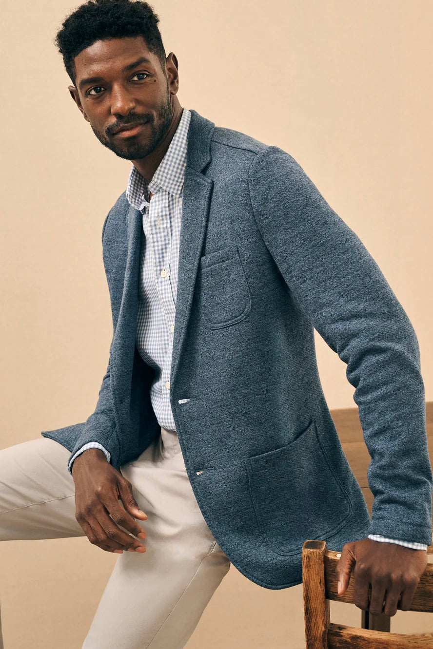 INLET KNIT BLAZER
sassanova