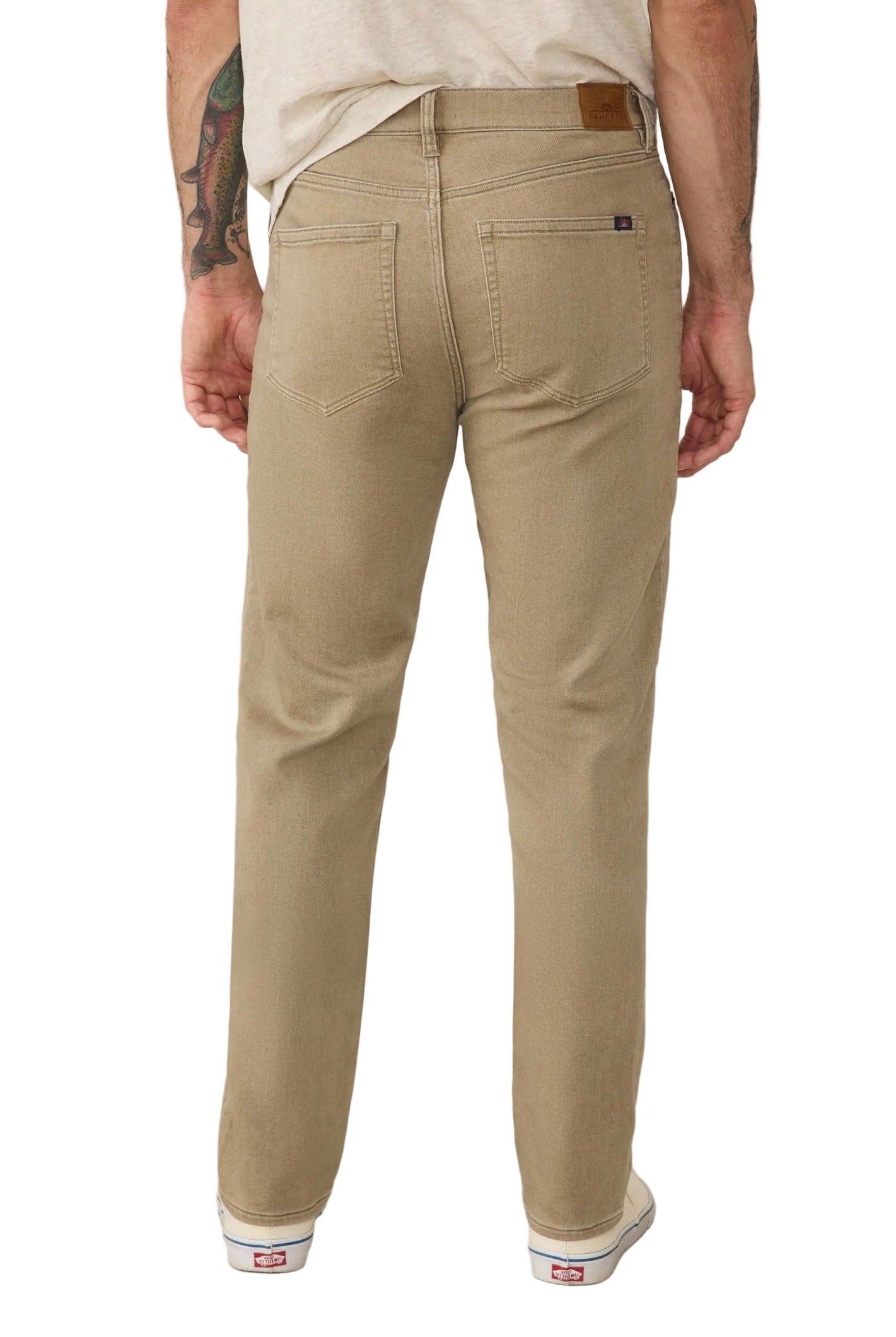 STRETCH TERRY 5 POCKET PANT - Pants - Novaman