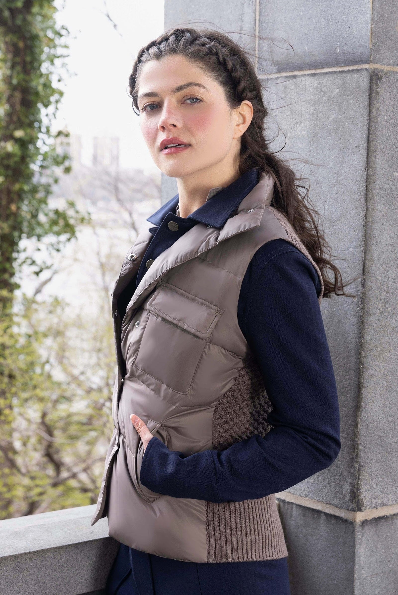 FALLON PUFFER VEST
sassanova