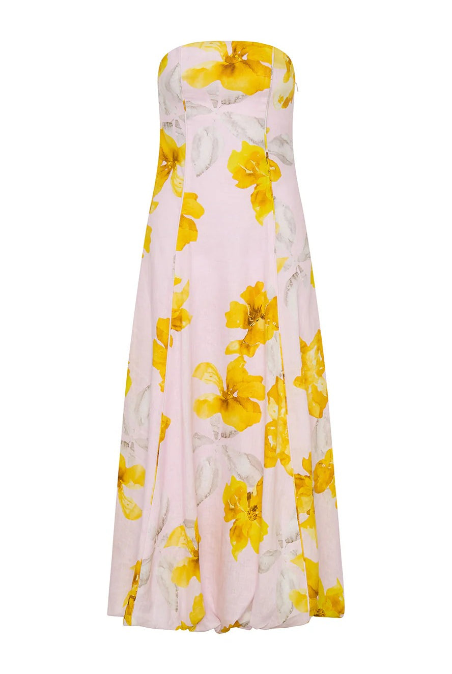 FRANCINE STRAPLESS MAXI DRESS - Dresses - Sassanova