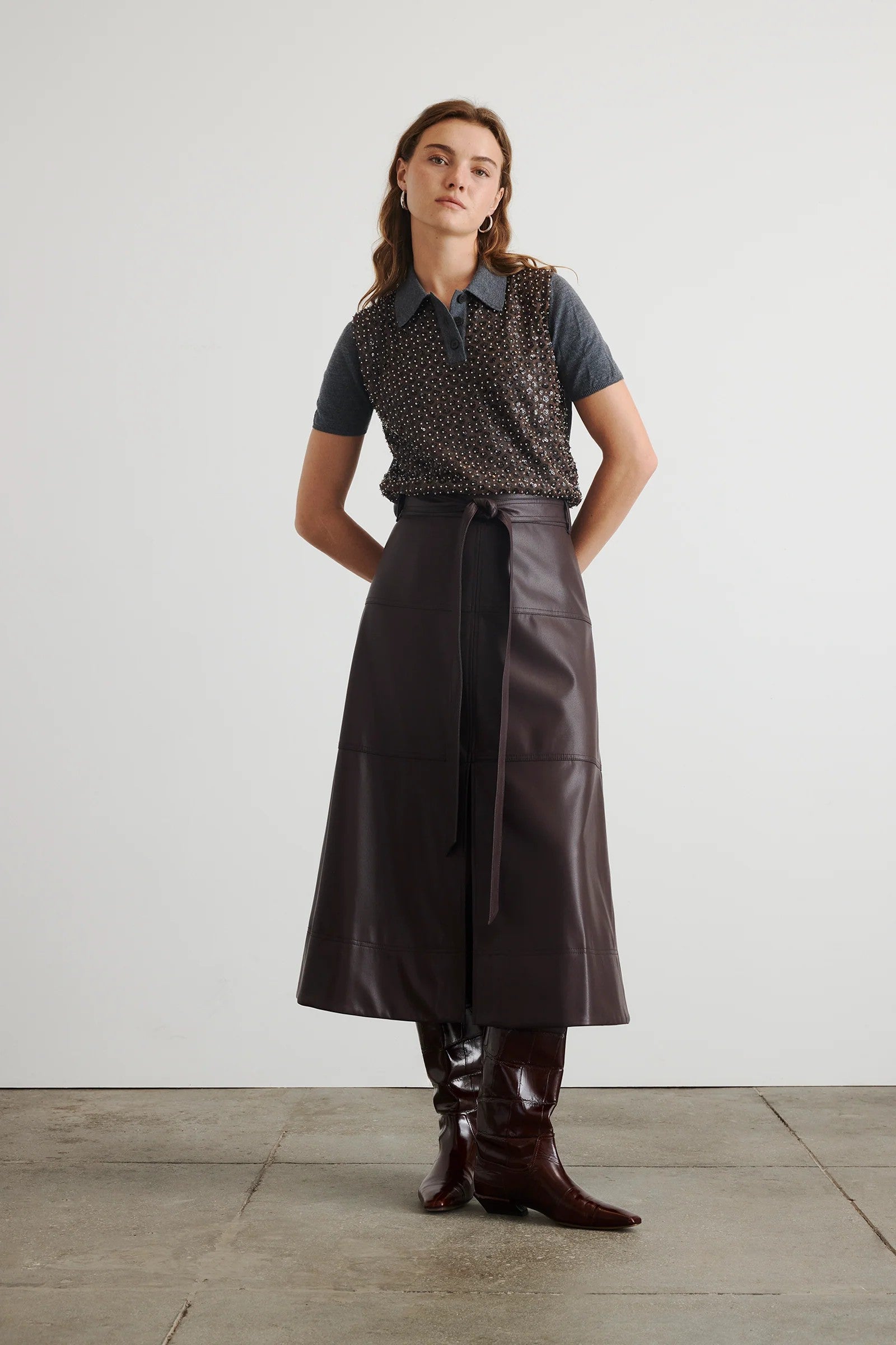 CAMILLA KNIT TOP - Sweaters - Sassanova