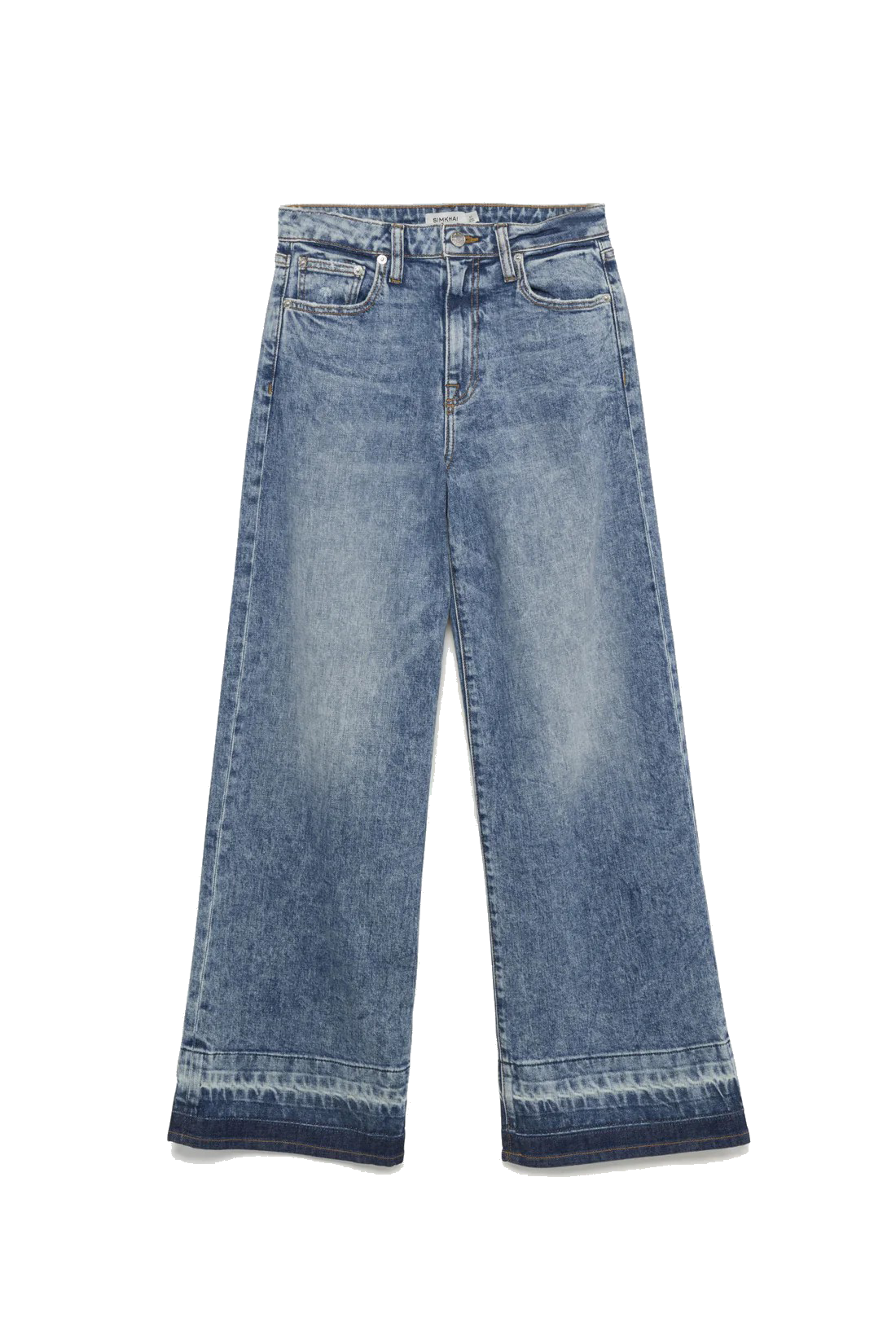 JUDE HIGH RISE CROP WIDE LEG - Jeans - Sassanova