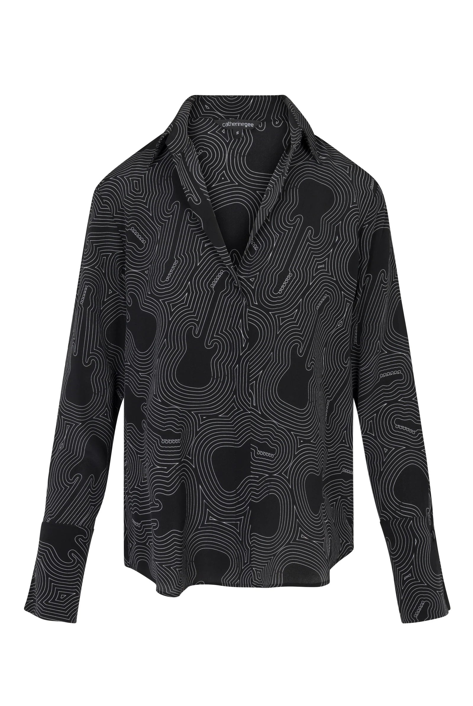 DARIA BLOUSE- ELECTRIC GUITAR - Blouses - Sassanova