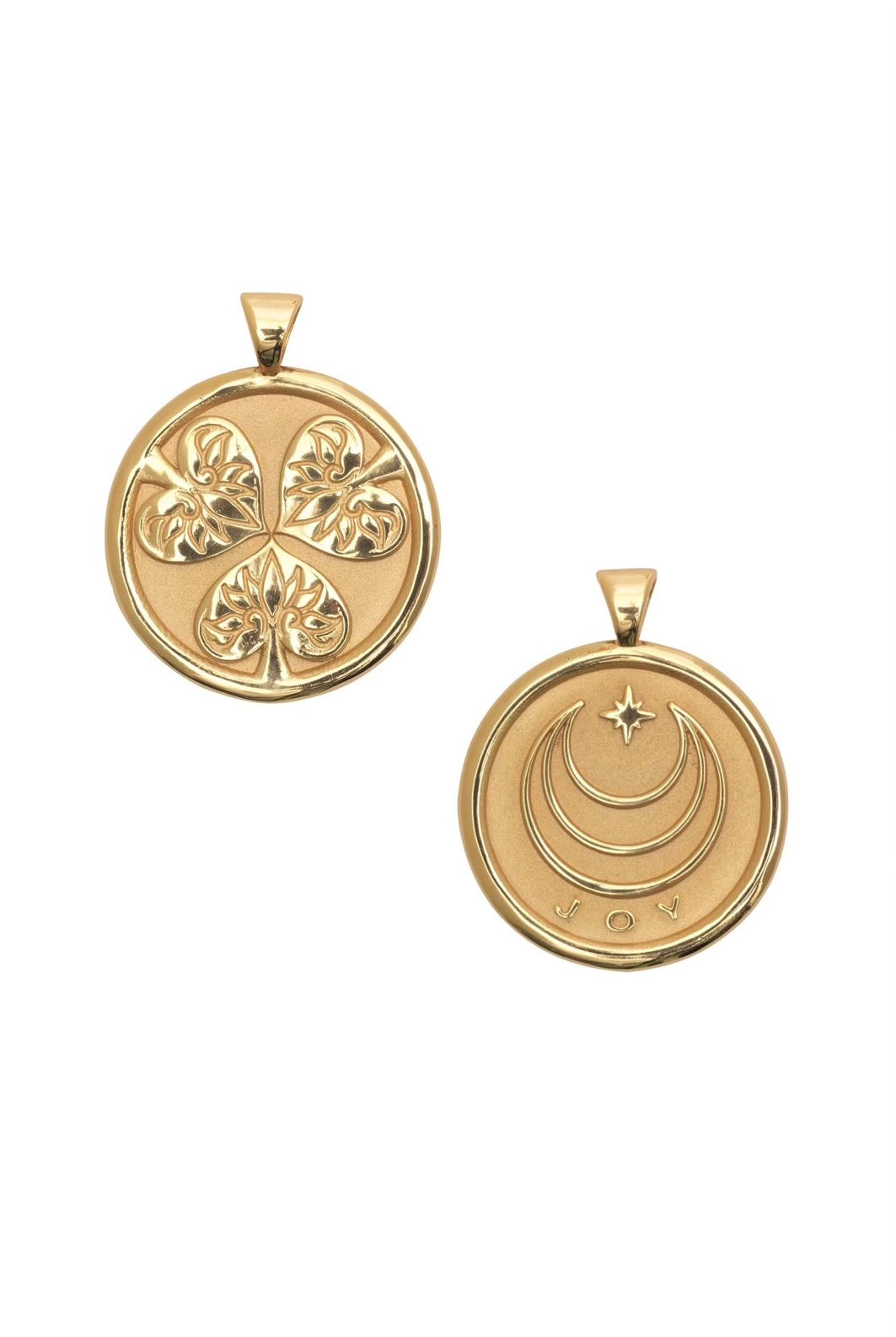 JOY SM PENDANT NECKLACE- SATELLITE CHAIN - sassanova