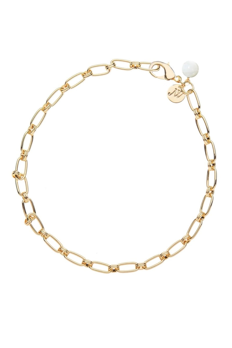Wheels of Fortune Chain with MOP Bead main image 1