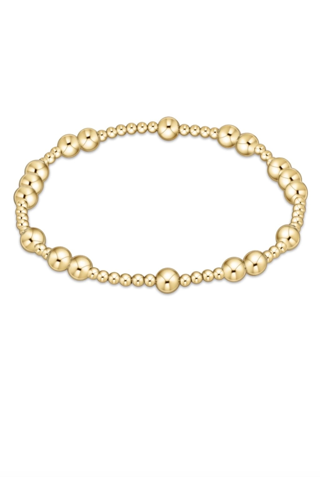 HOPE UNWRITTEN 5MM BRACELET- GOLD - sassanova