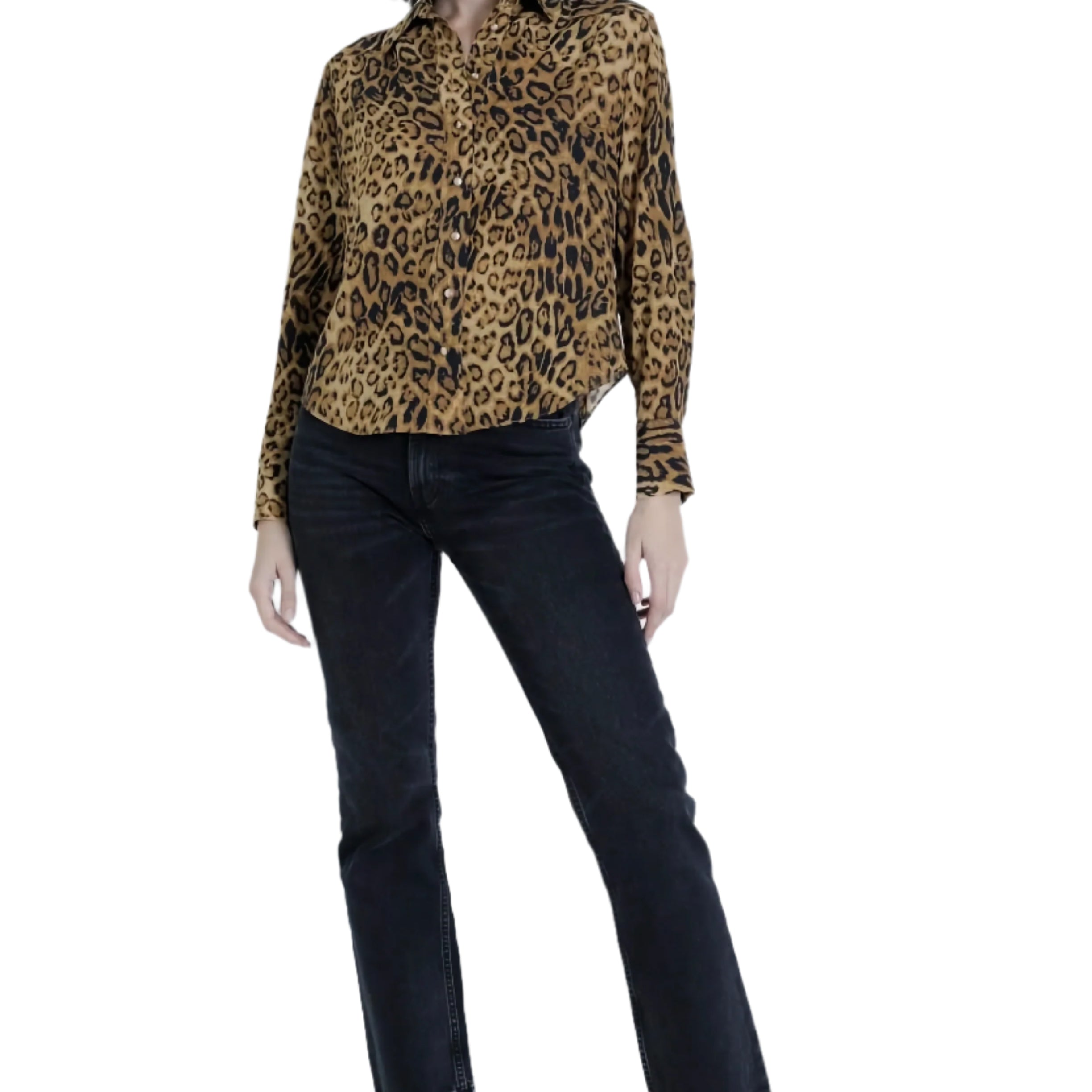 MARIANA PRINT BLOUSE - Blouses - Sassanova