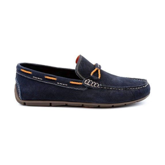 BERMUDA BRAID BIT LOAFER NAVY - Loafers - Novaman