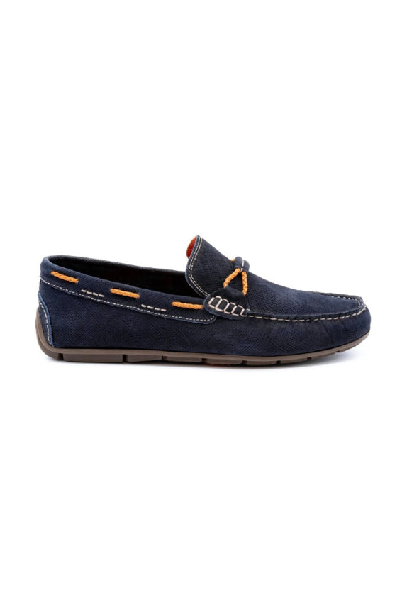BERMUDA BRAID BIT LOAFER NAVY - Loafers - Novaman