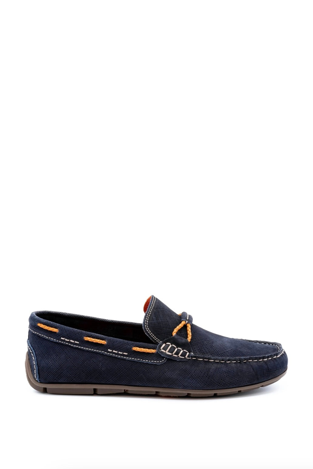 BERMUDA BRAID BIT LOAFER NAVY - Novaman