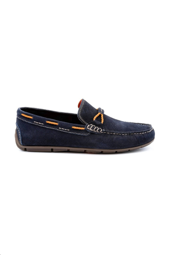 BERMUDA BRAID BIT LOAFER NAVY - Loafers - Novaman