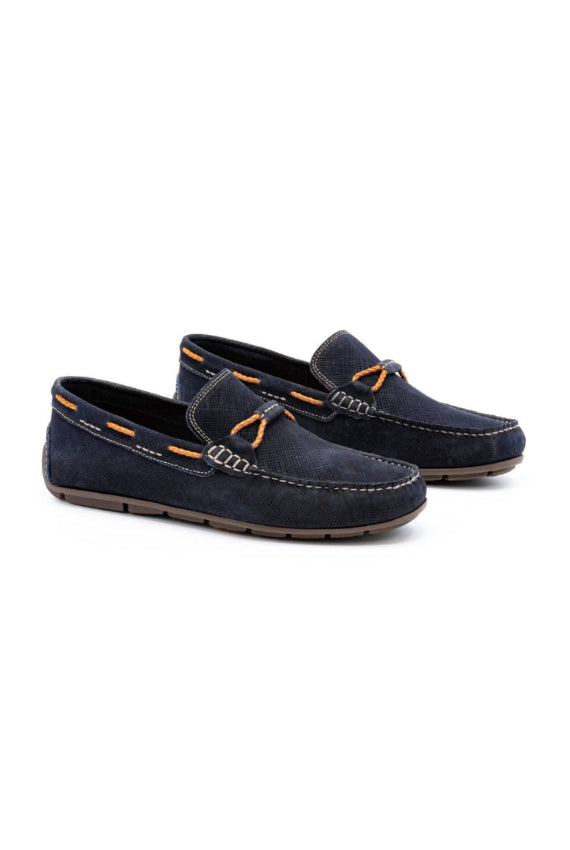 BERMUDA BRAID BIT LOAFER NAVY - Loafers - Novaman