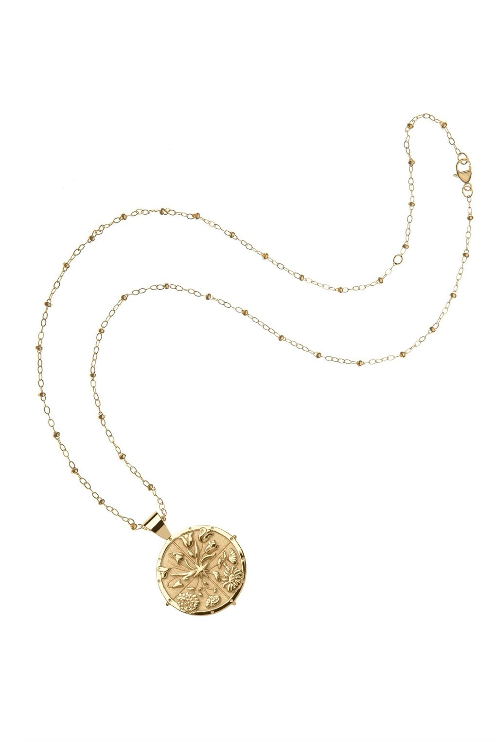 HOPE SM PENDANT NECKLACE- SATELLITE CHAIN
sassanova