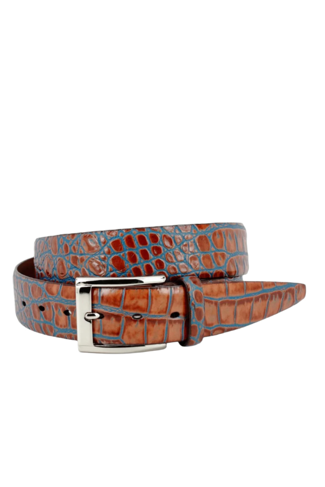 BI-COLOR CROC EMBOSSED BELT (52903)
novaman