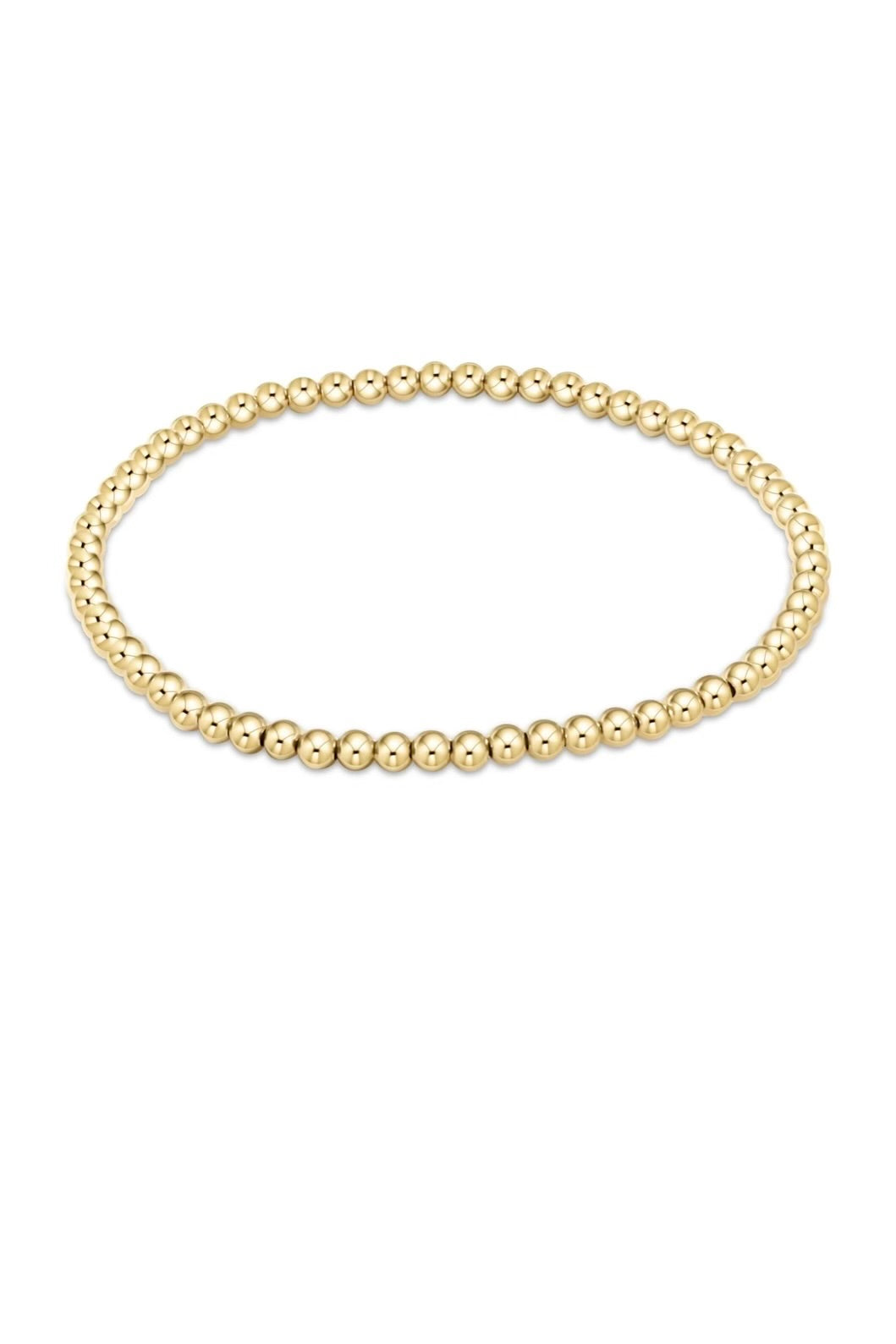 CLASSIC 3MM BEAD BRACELET - sassanova