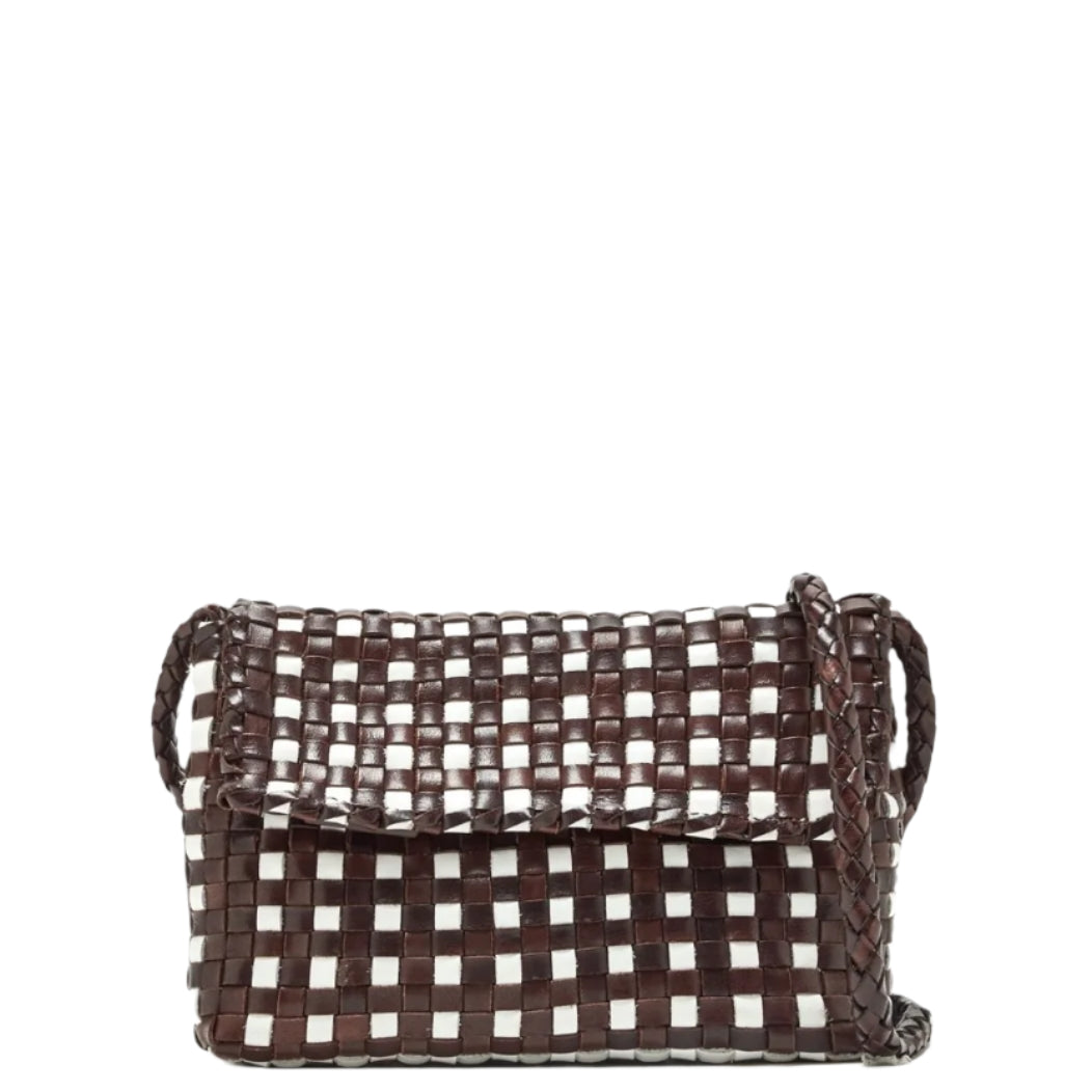 VINNIE MINI WOVEN CROSSBODY - Handbags - Sassanova