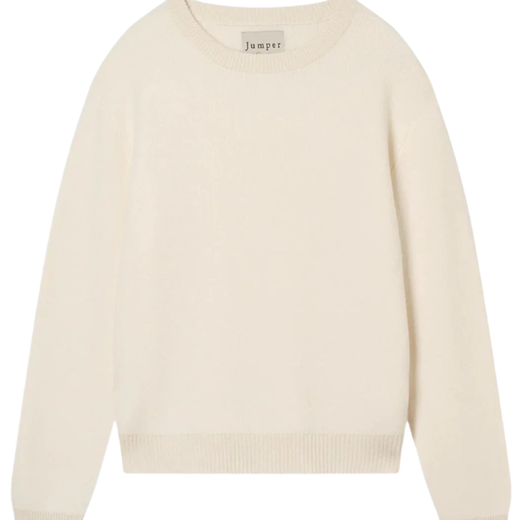 CONTRAST LUREX RIB CREW
sassanova