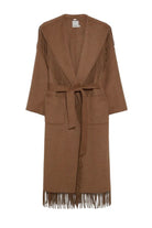 CARRIE FRINGE ROBE COAT
sassanova