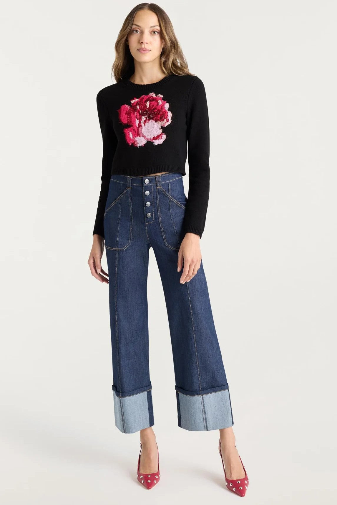 HERITAGE ROSE ISSA PULLOVER - Sweaters - Sassanova