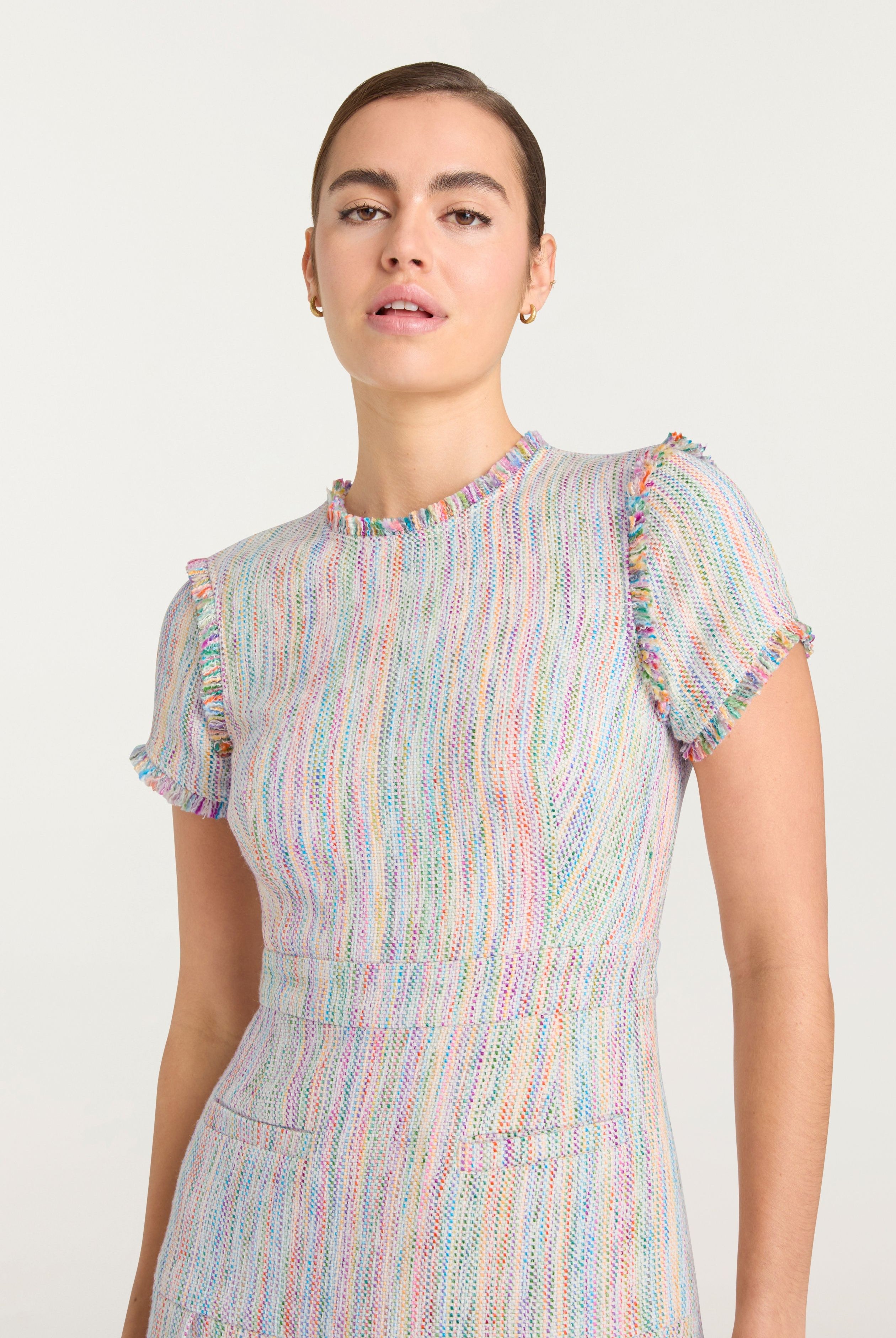 PRISM TWEED NATALIE DRESS - Dresses - Sassanova