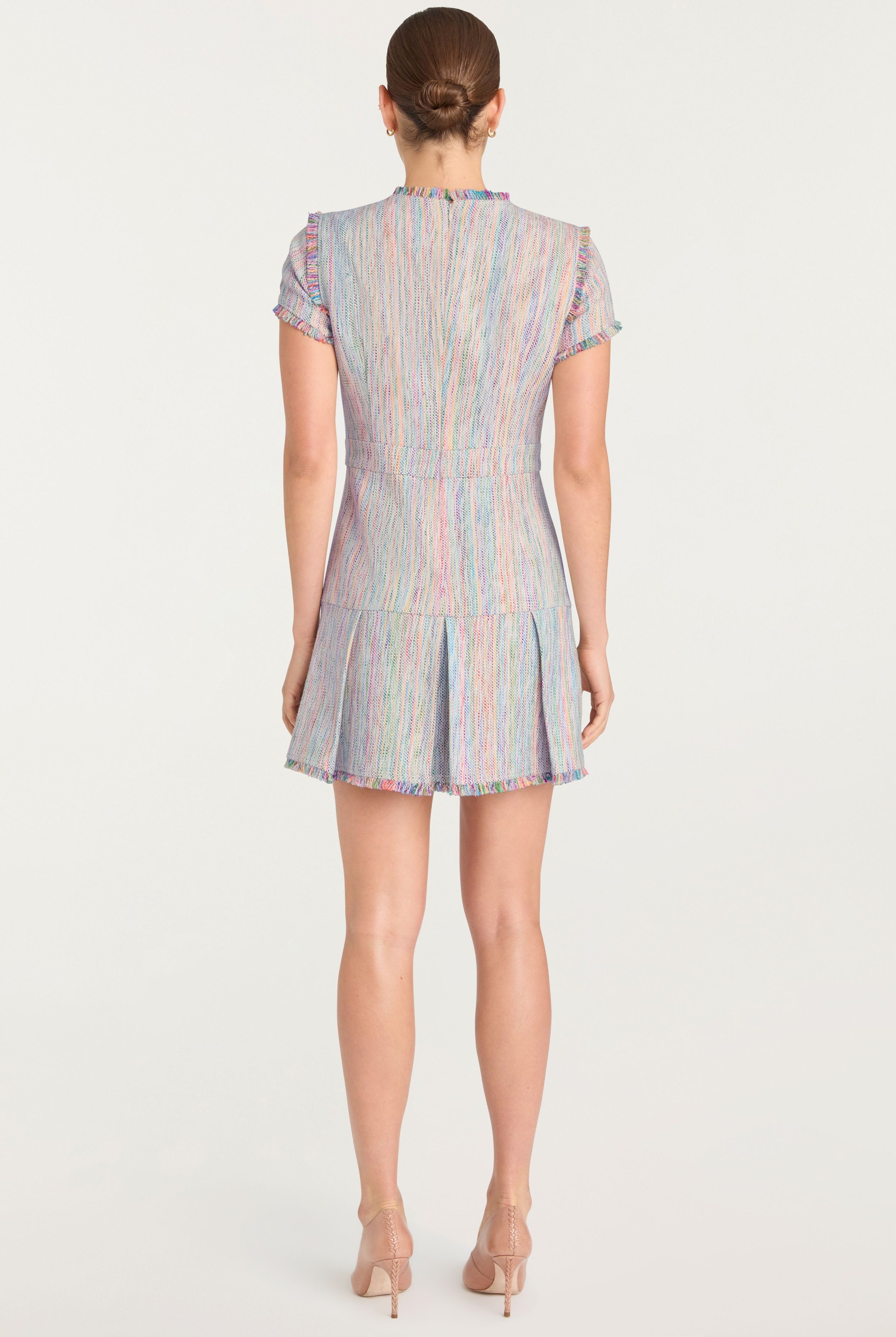 PRISM TWEED NATALIE DRESS - Dresses - Sassanova