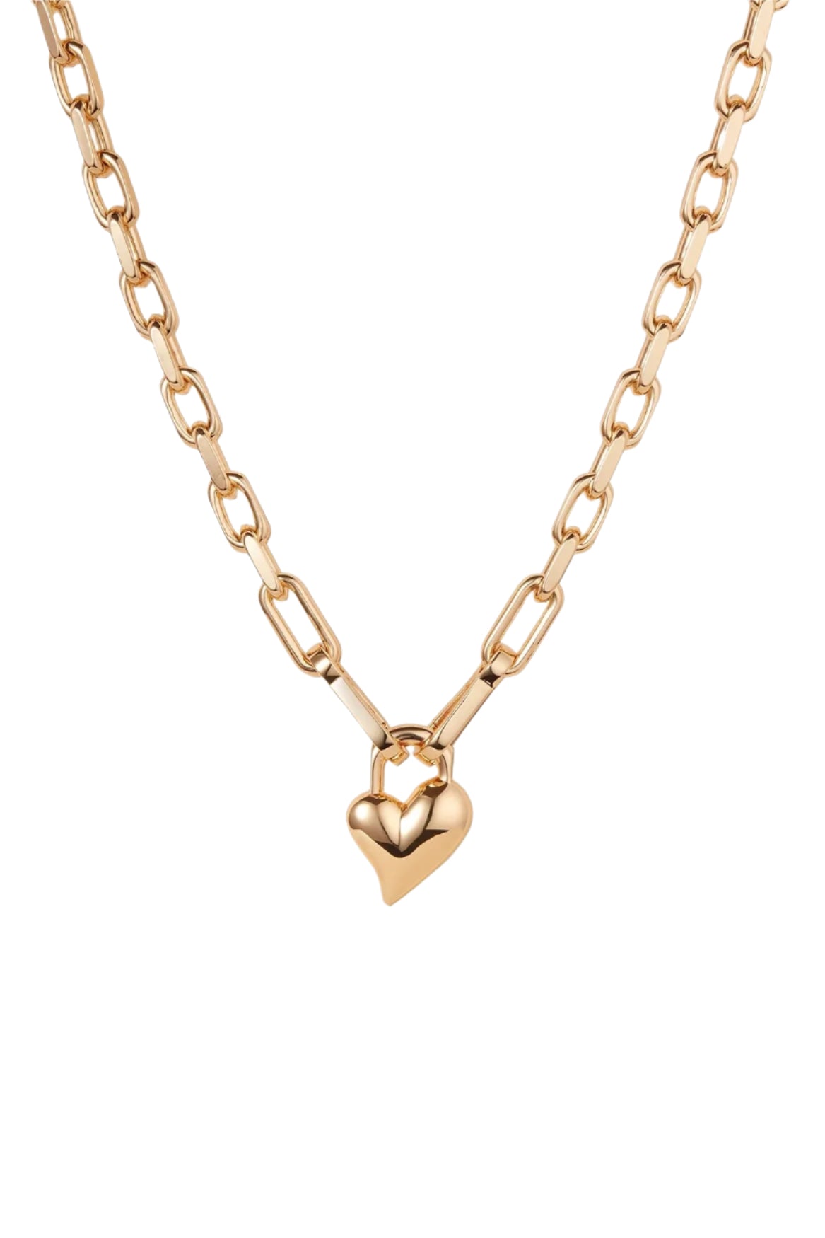 PADLOCK HEART PENDANT NECKLACE
sassanova