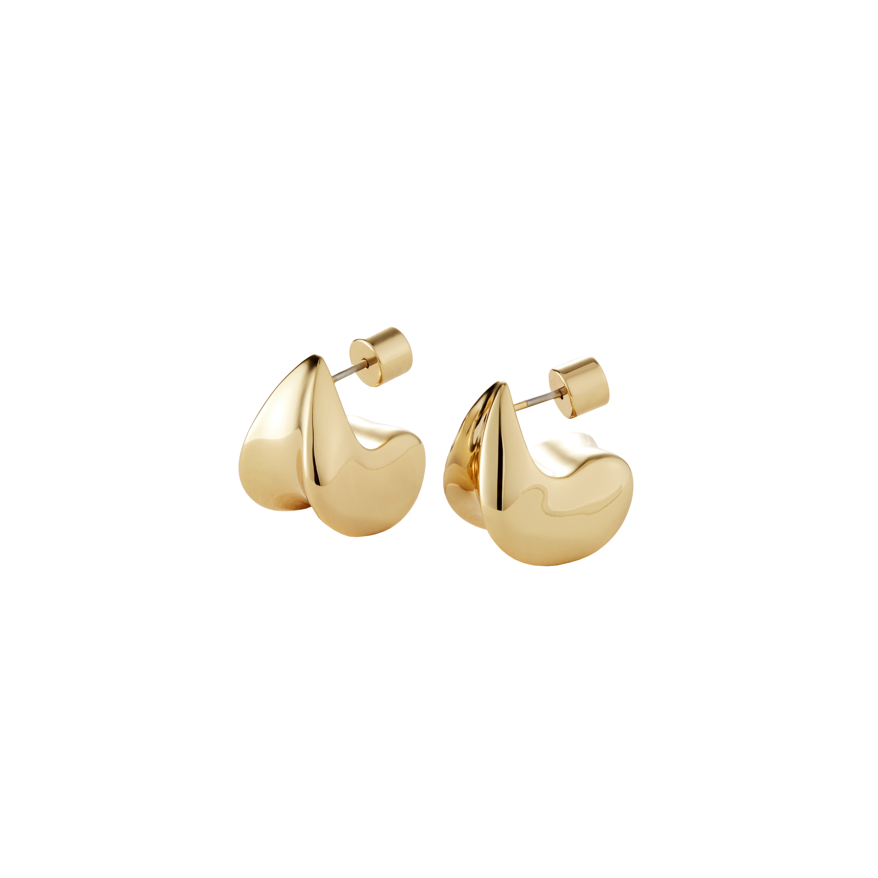 SMALL PAIGE PUFFS - Earrings - Sassanova