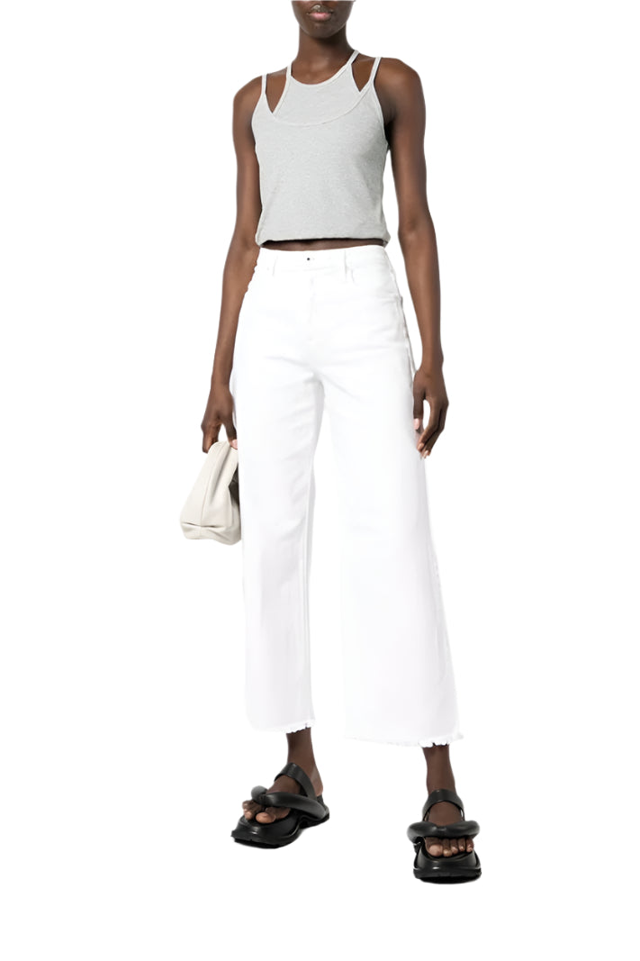JUDE HIGH RISE CROP WIDE LEG - Jeans - Sassanova