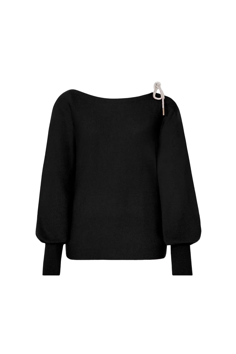 IDA OTS CRYSTAL TIE SWEATER
sassanova