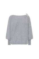 IDA OTS CRYSTAL TIE SWEATER
sassanova