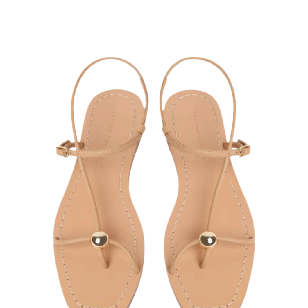 LARA STRAPPY FLAT SANDAL - Shoes - Sassanova