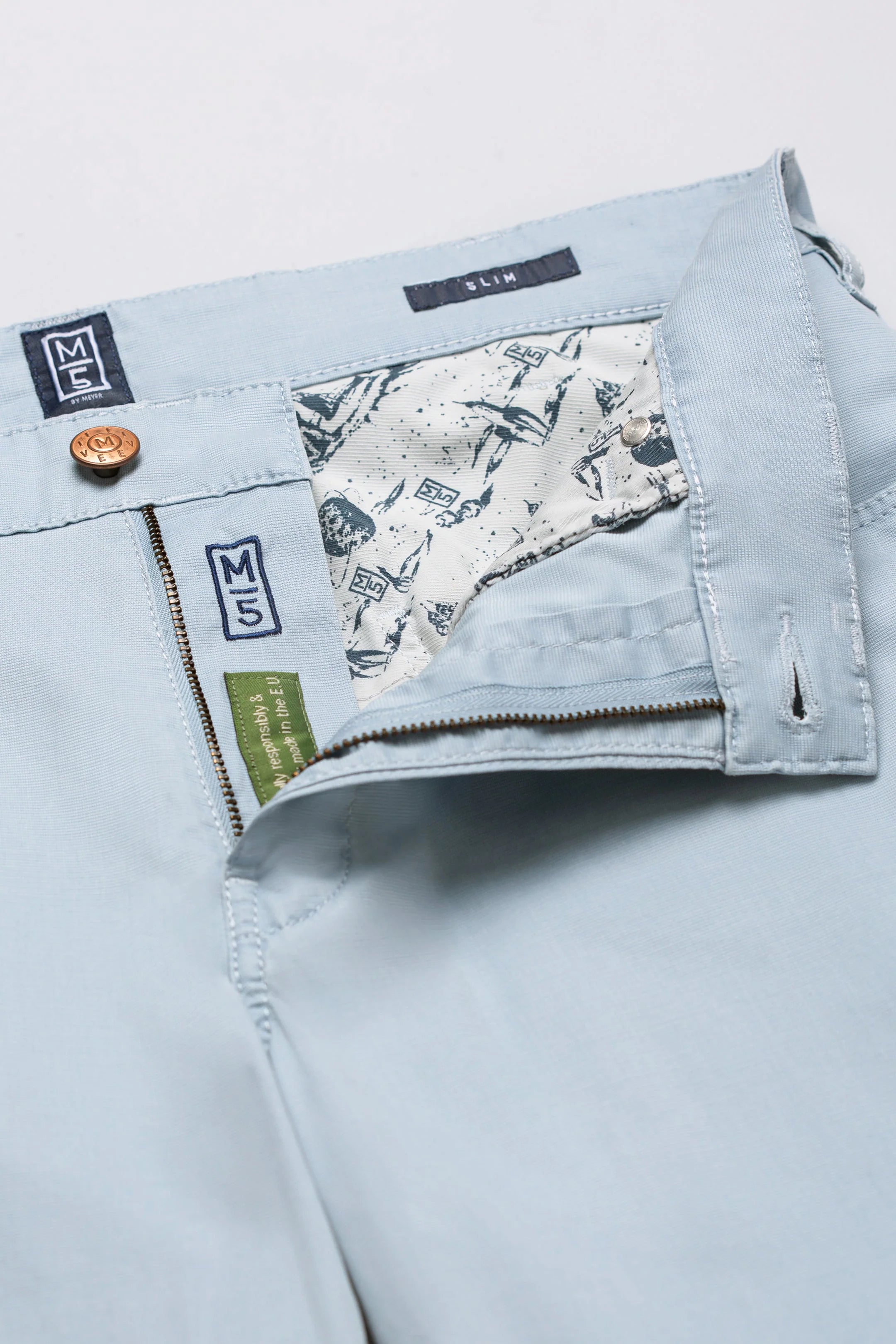 5 POCKET SLIM M5 PANT - Pants - Novaman